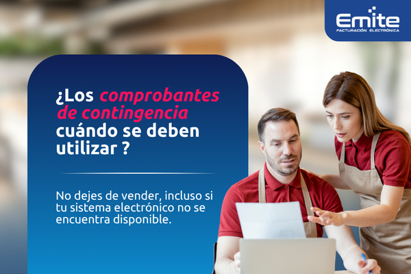 Comprobantes de contingencia: ¿Qué son y cuándo deben utilizarse según SUNAT?